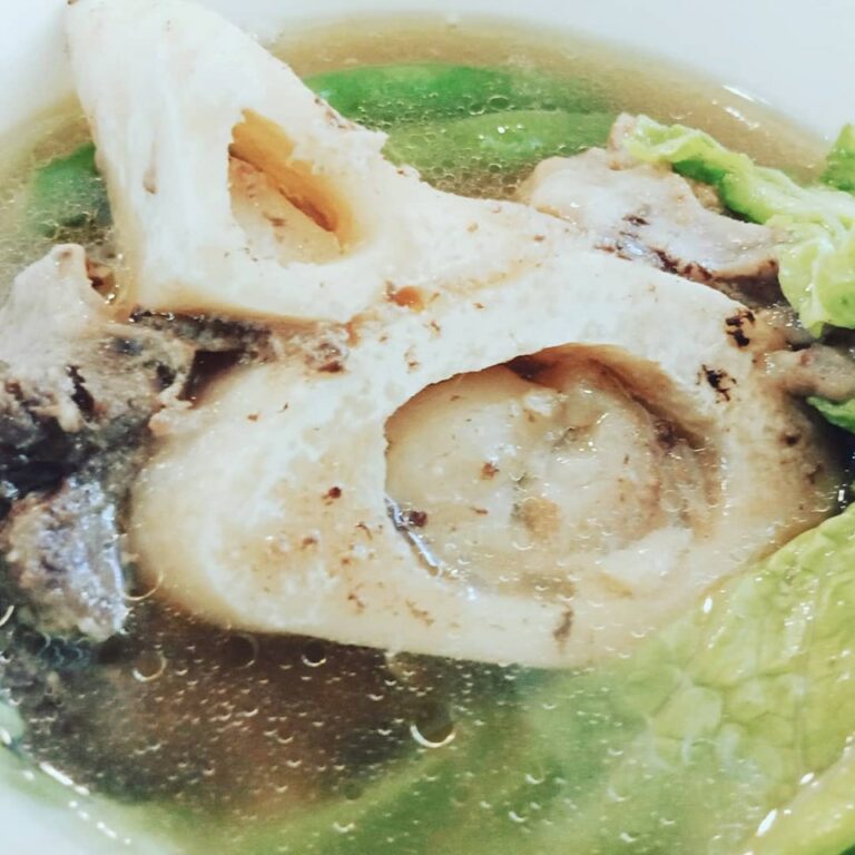 Dining at Bulalo Corner in Metro Market Market BGC