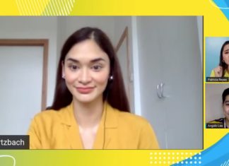 Miss Universe 2015 Pia Wurtzbach interviews “candidates” seeking to join online ESL platform 51Talk